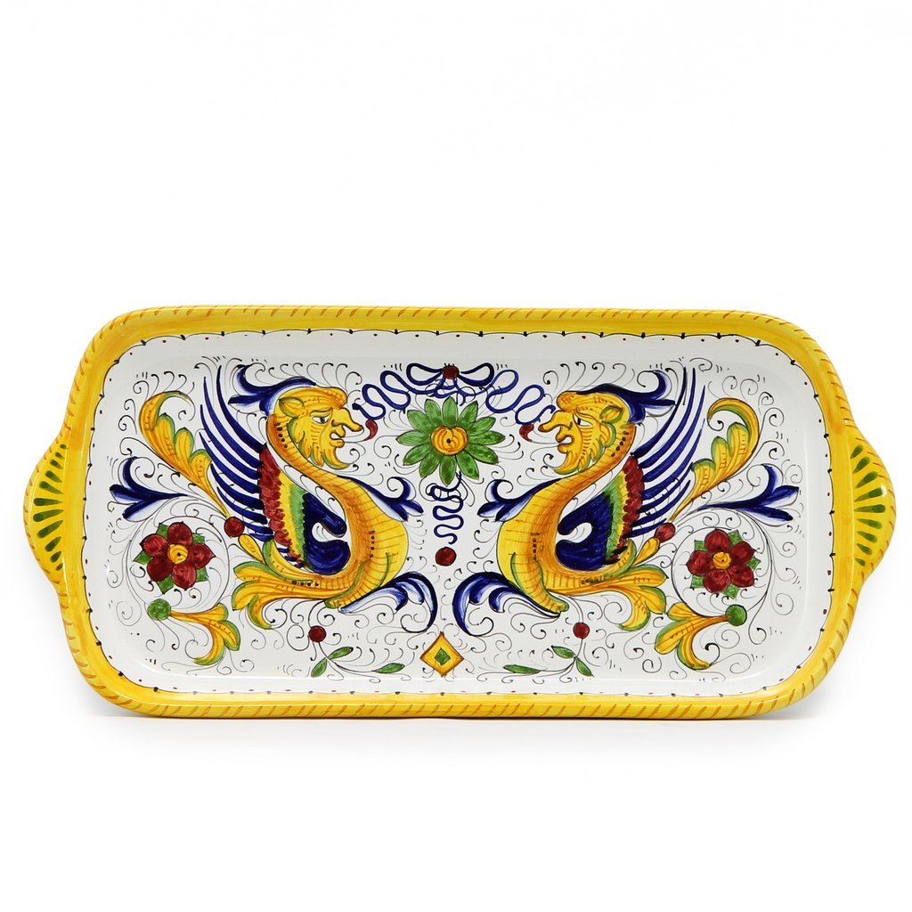 RAFFAELLESCO DELUXE: Vassoio rettangolare