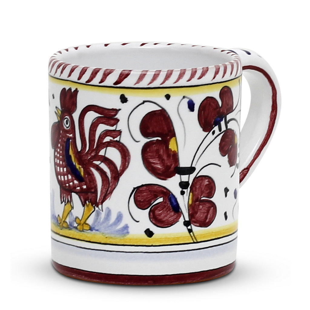 ORVIETO GALLO ROSSO: Tazza (10 Oz.)