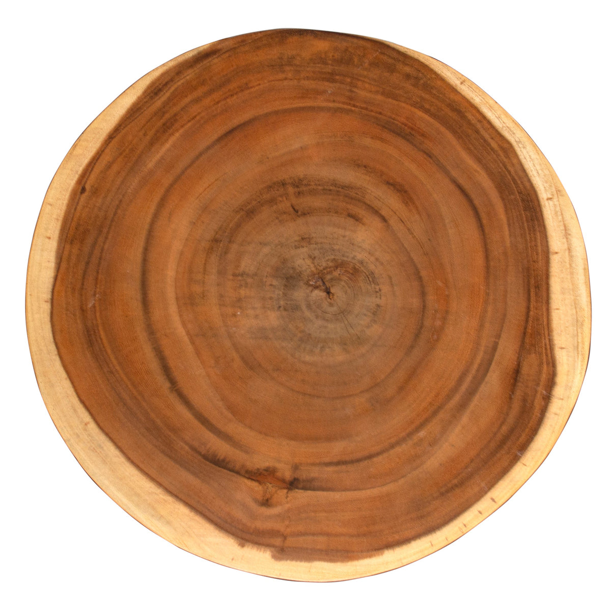 Rain Wood Round Accent Table