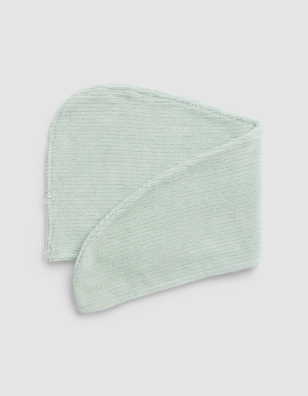 Ribbed Terry Hair Towel