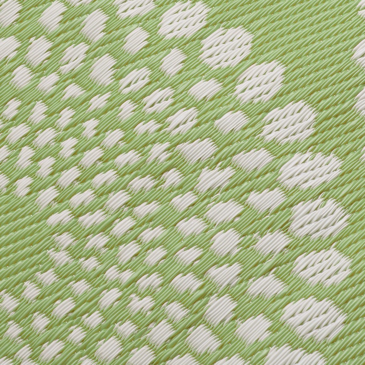 Rio - Green Geometric Outdoor Rug for Patio