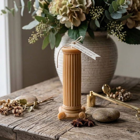 Roman Column Pillar Candle