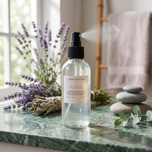 Brume d'ambiance et pour le linge | 4 oz | 17 parfums haut de gamme