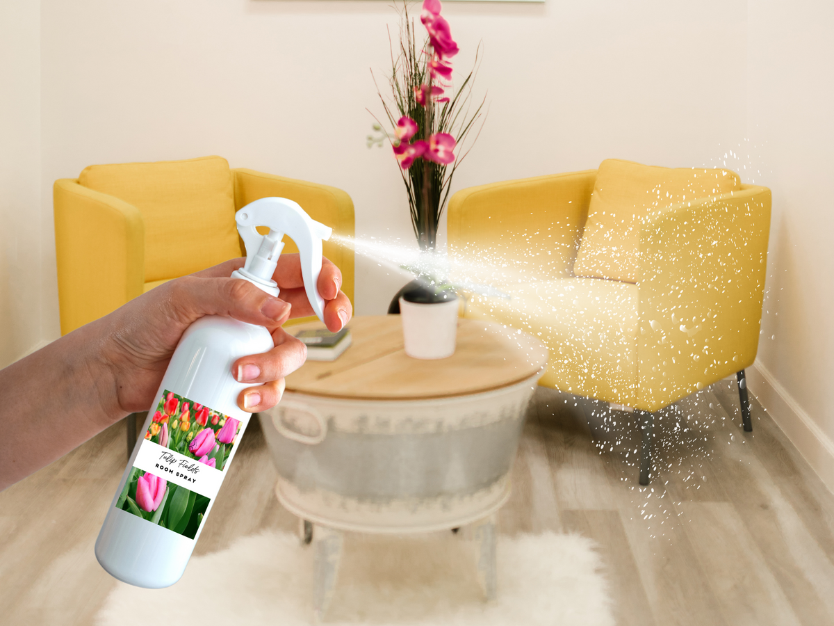 Floral & Feminine Room & Linen Spray – Trigger Spray | Soft Botanicals