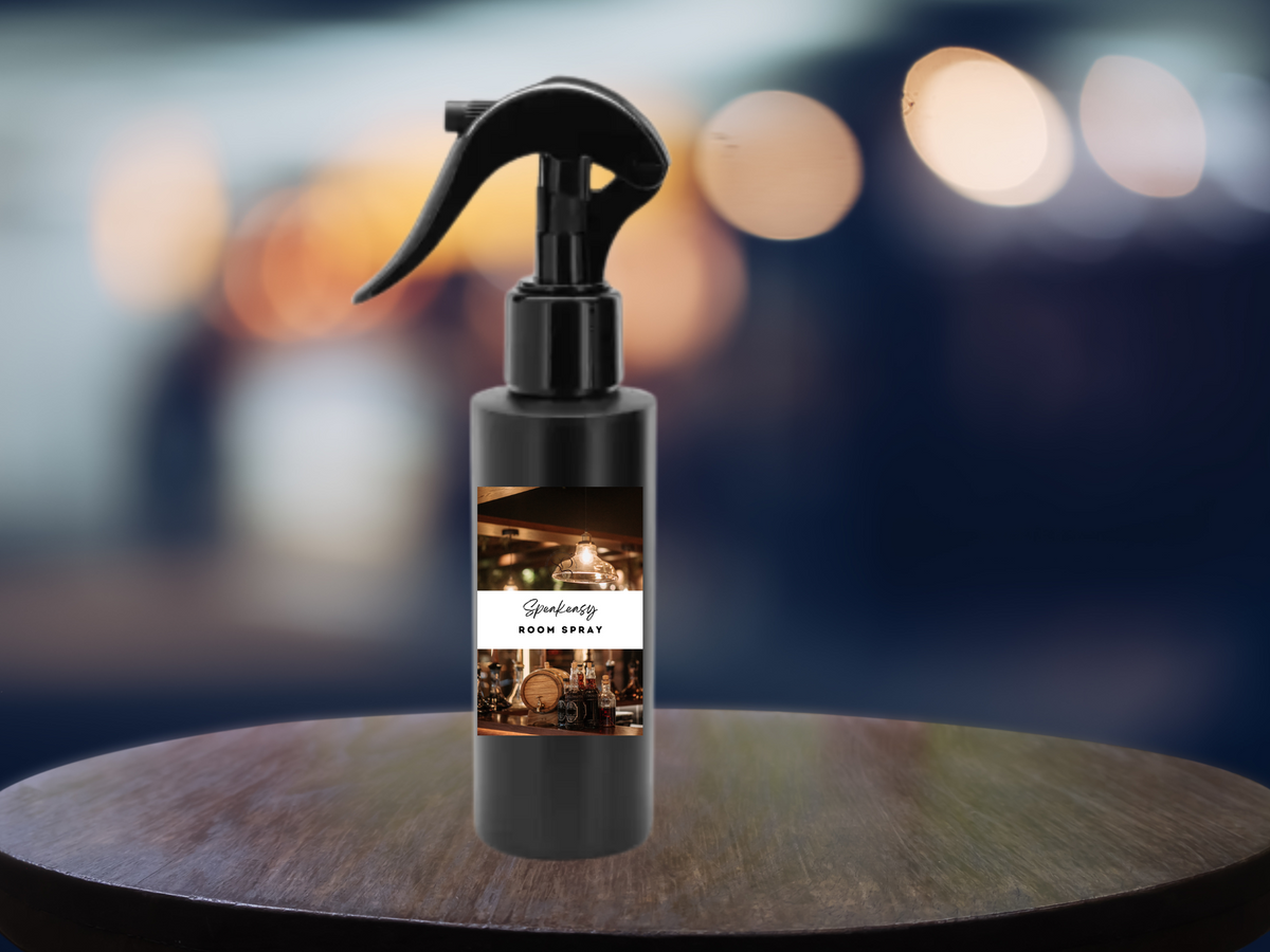 Bold & Masculine Room & Linen Spray – Trigger Spray | Cedarwood, Leather & Midnight Ice