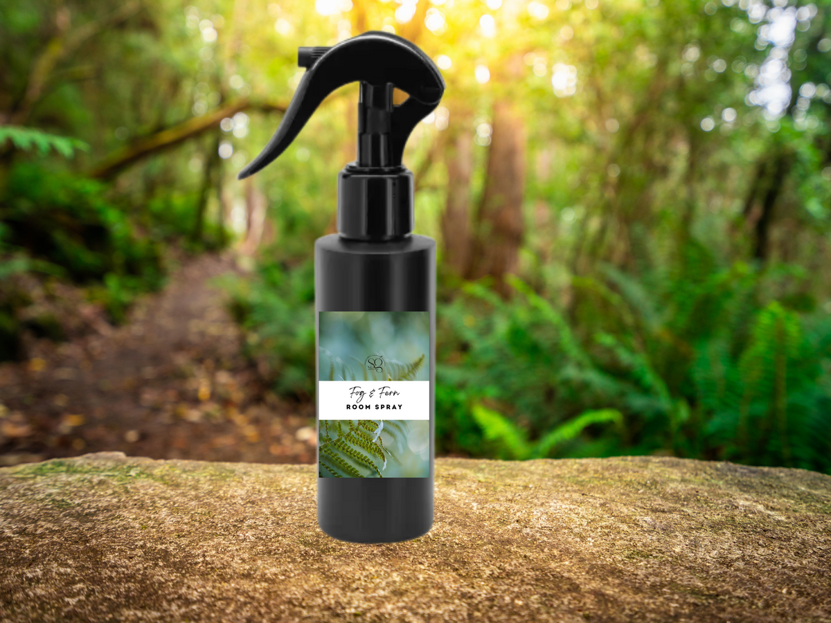 Bold & Masculine Room & Linen Spray – Trigger Spray | Cedarwood, Leather & Midnight Ice