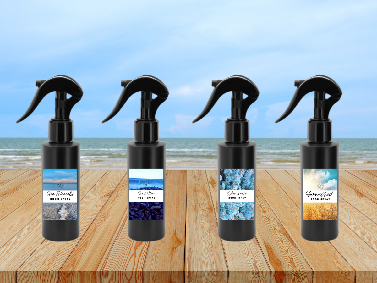 Bold & Masculine Room & Linen Spray – Trigger Spray | Cedarwood, Leather & Midnight Ice
