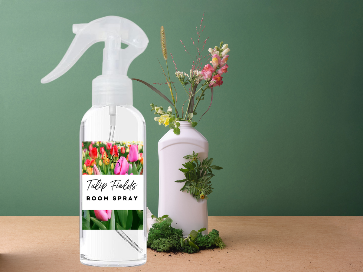 Floral & Feminine Room & Linen Spray – Trigger Spray | Soft Botanicals