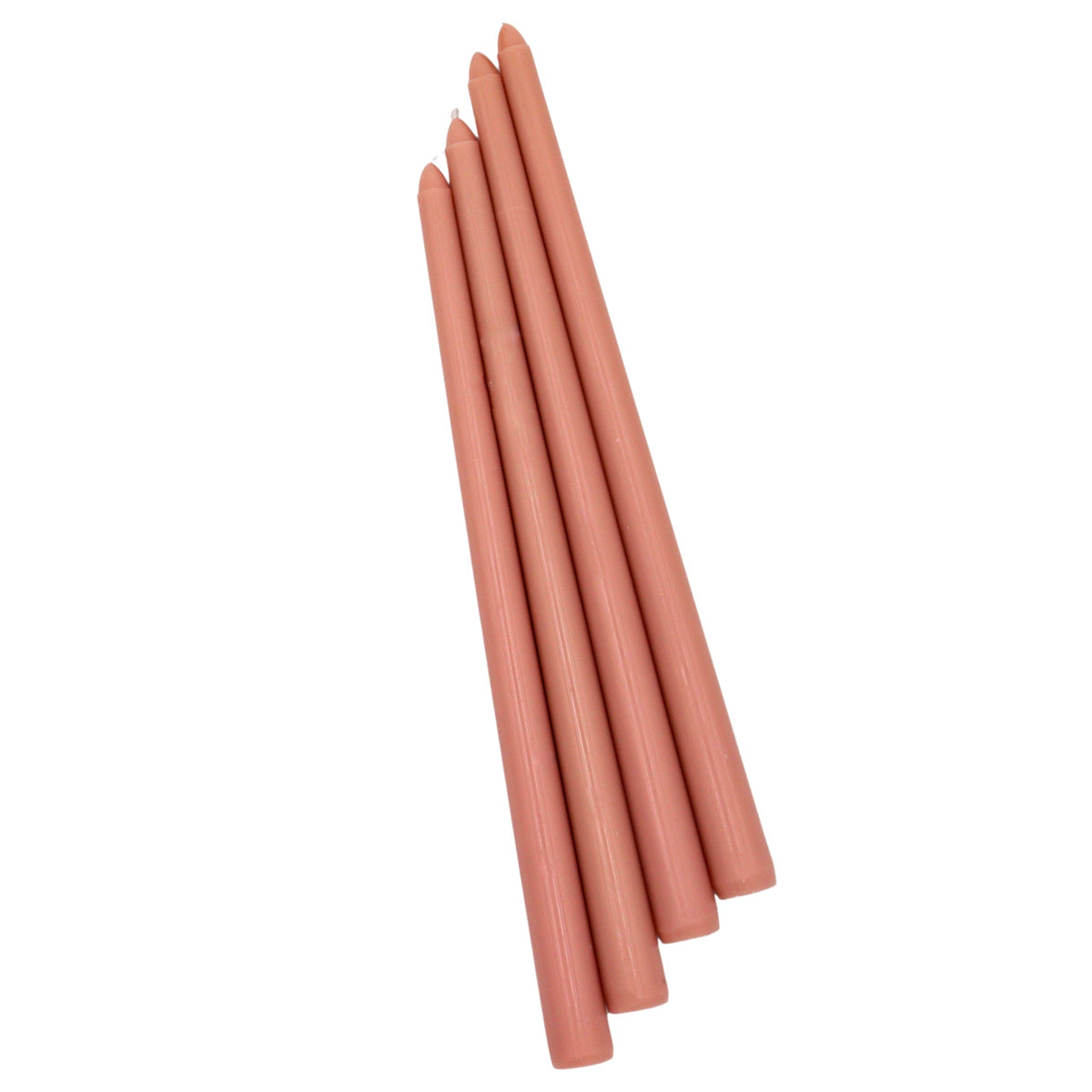 Rose Glow Extra Tall Taper Candles – 24 Candles