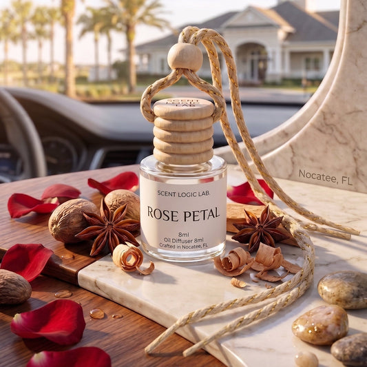 Diffuseur de voiture de luxe 8 ml aux senteurs florales
