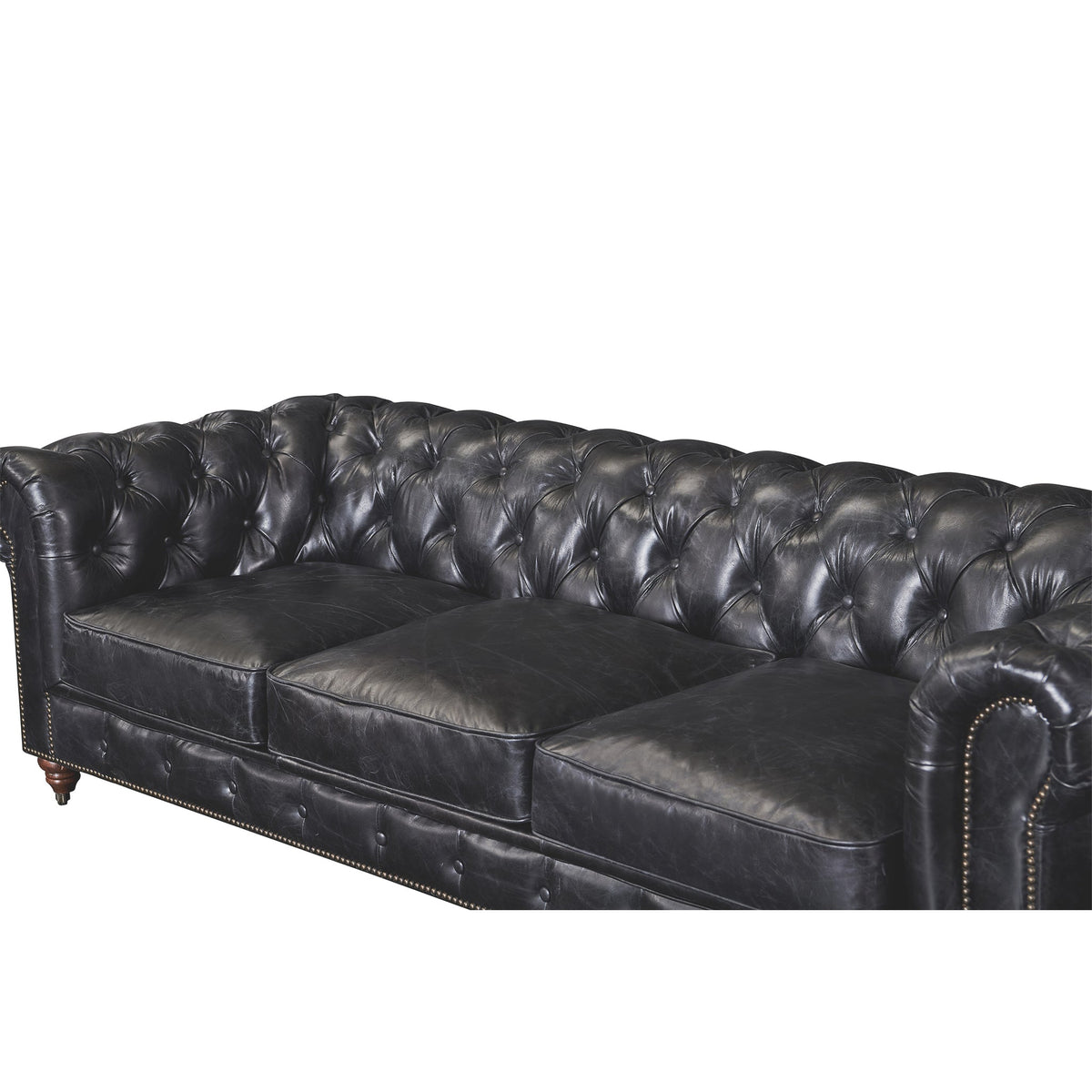 Century Chesterfield Sofa - Slate Leather