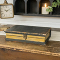 Everyday SH238421 Vintage Book Box Wood 31.8 cm Black