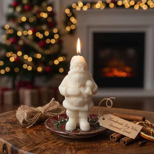 Candele di Babbo Natale | Decorazioni natalizie