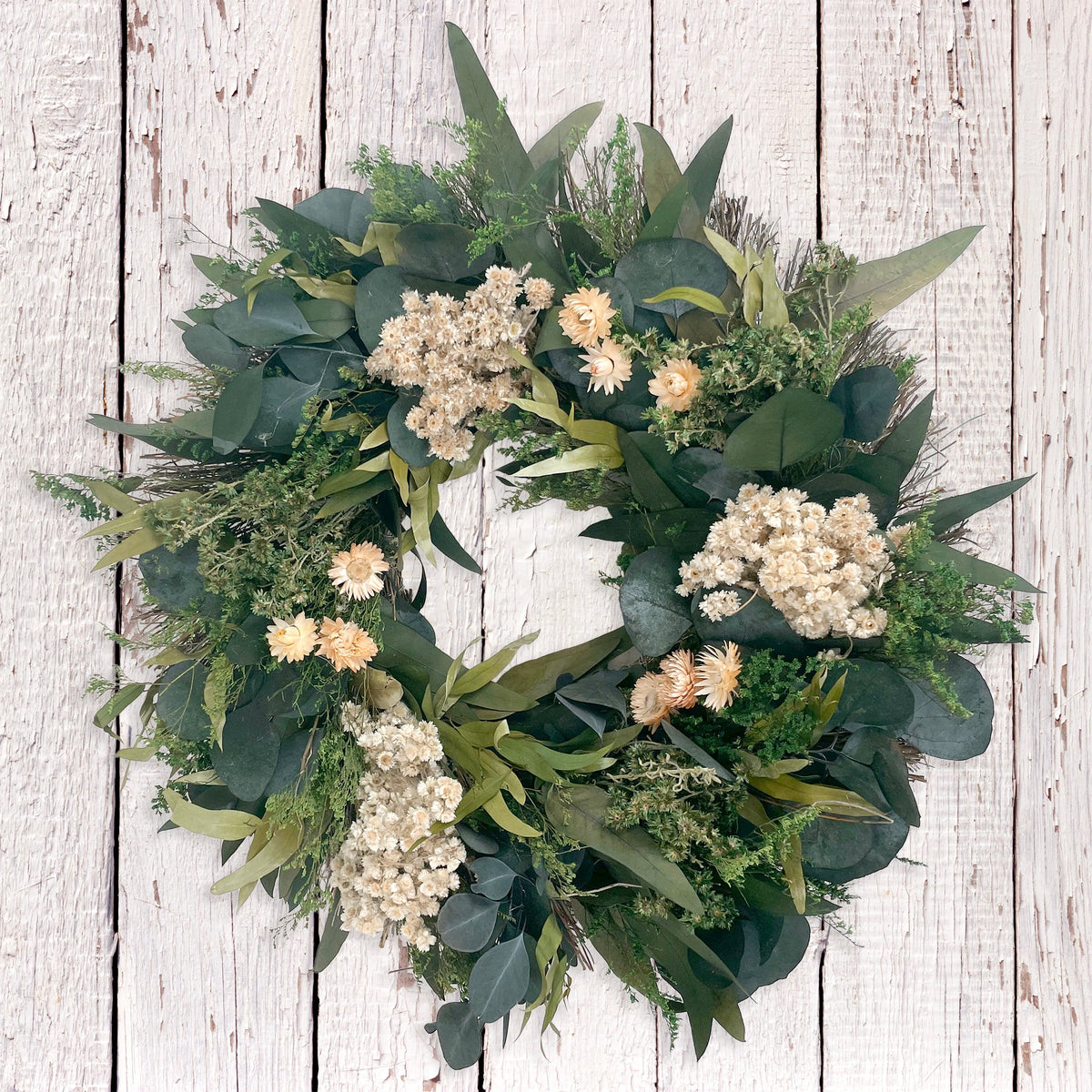 Santa Rose Wreath