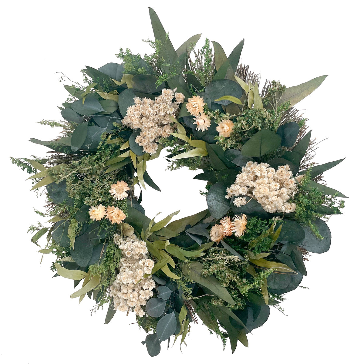 Santa Rose Wreath