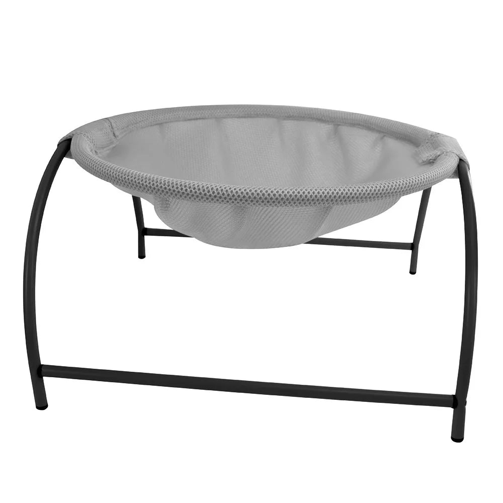 Cat Hammock Cot Bed – Breathable Cooling Elevated Metal Frame Sofa Sleeping Bed, 4 Colors