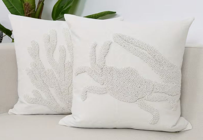 Coastal Icons Woven Accent Pillow – 18” x 18”