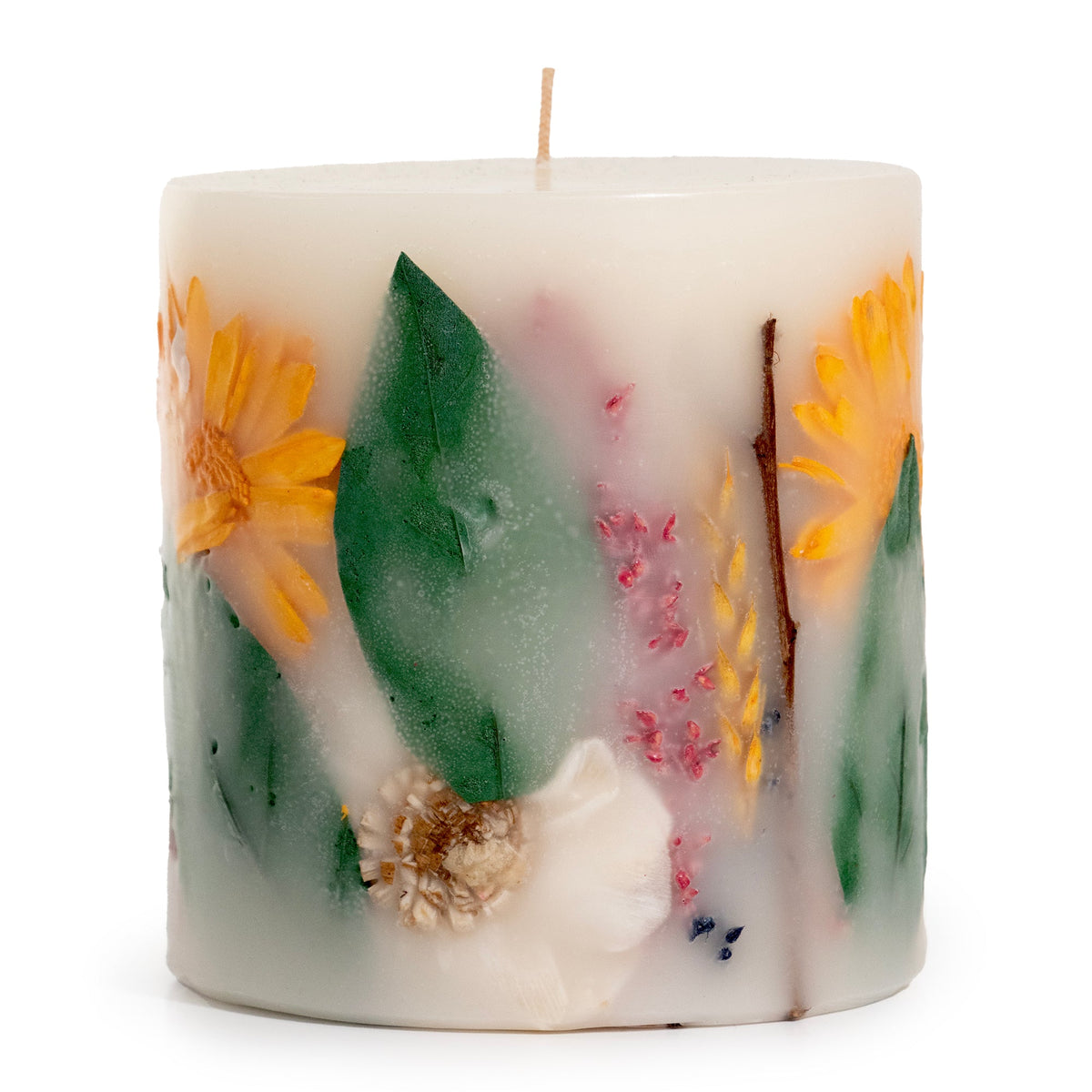 Secrets of Spring Botanical Pillar Candle