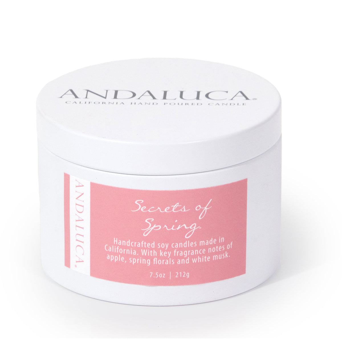 Secrets of Spring 6 oz. Tin Candle