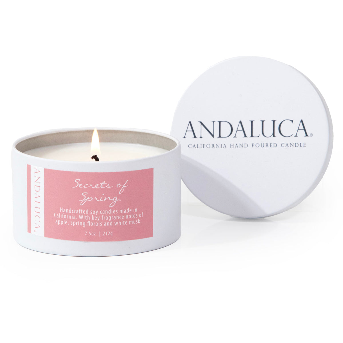 Secrets of Spring 6 oz. Tin Candle