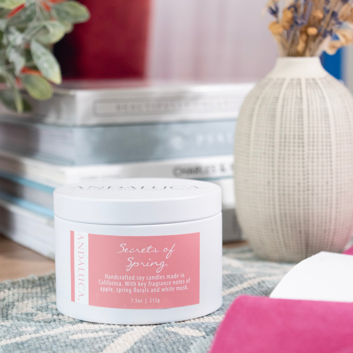 Secrets of Spring 6 oz. Tin Candle