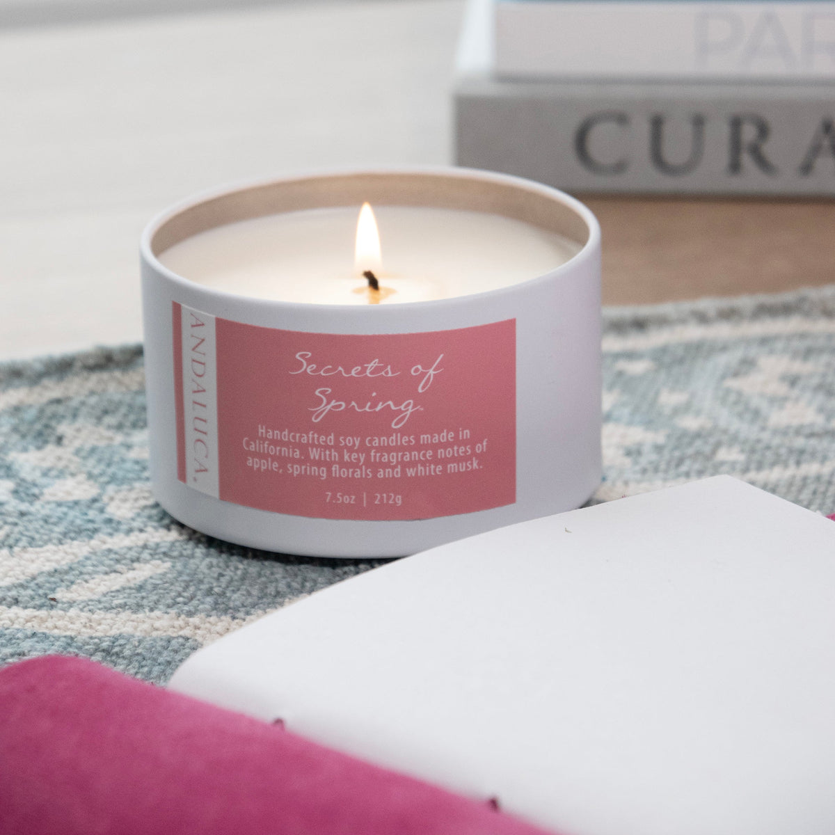 Secrets of Spring 6 oz. Tin Candle