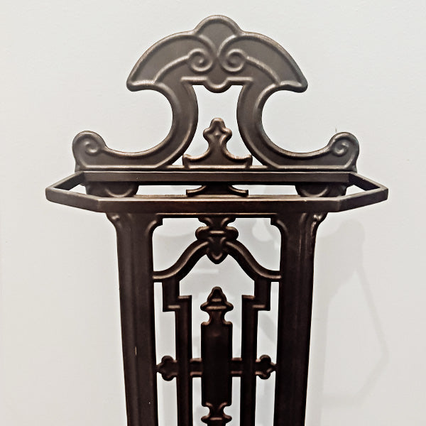 Vintage Inspired Intricate Metal Umbrella Stand