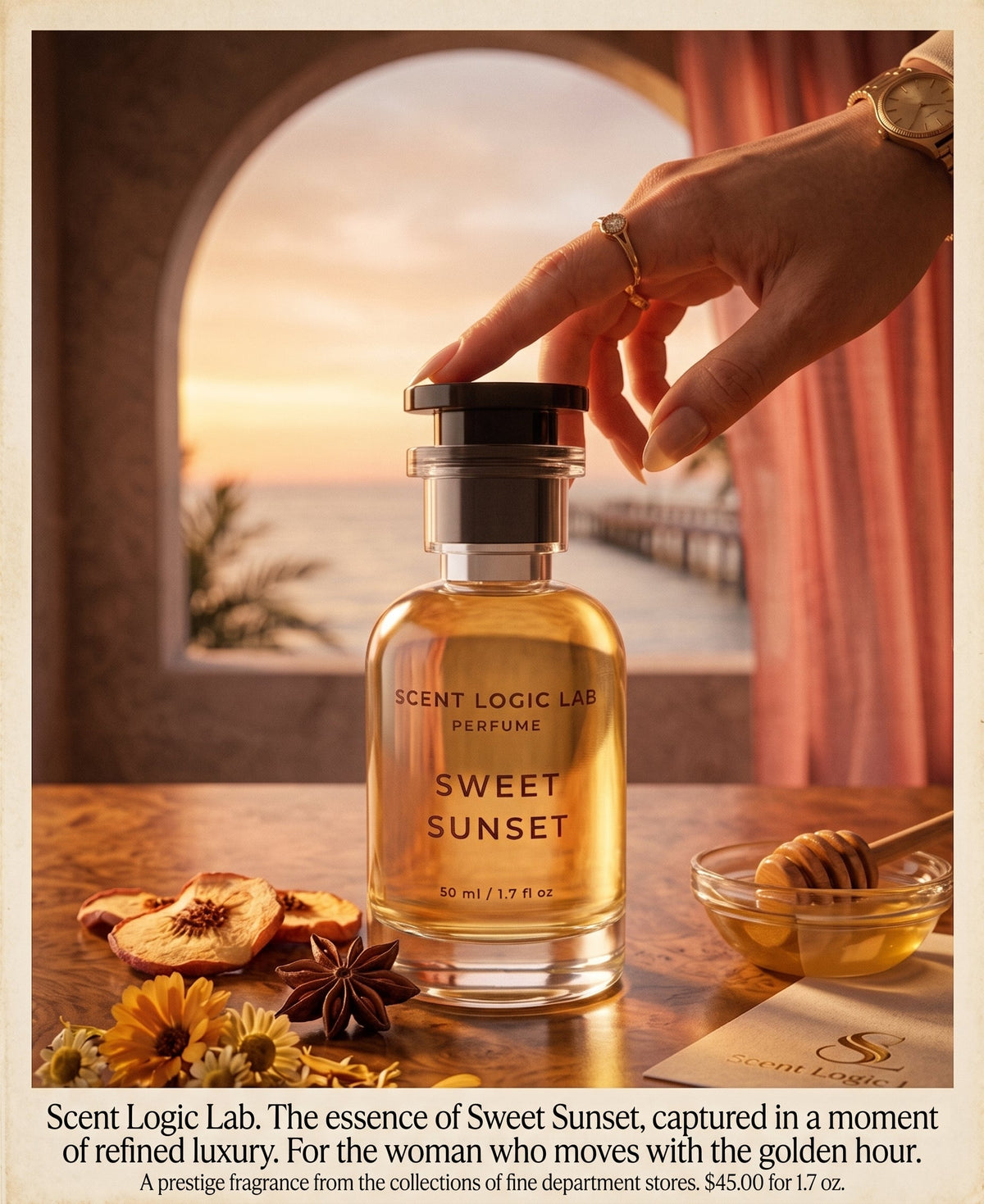 Sweet Sunset Unisex Eau de Toilette – 50ml | Scent Logic Lab