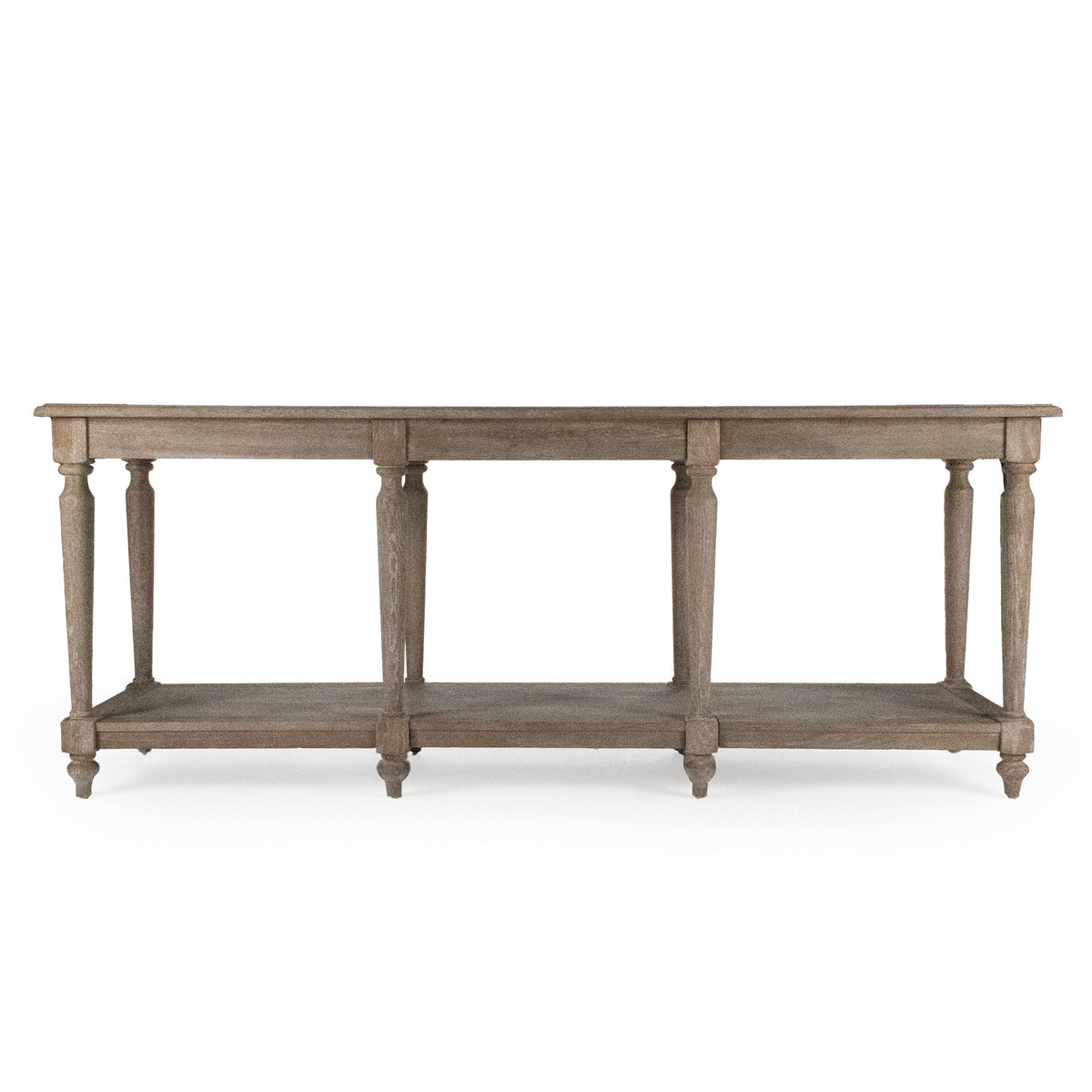 Alsace Limed Grey Oak Console Table