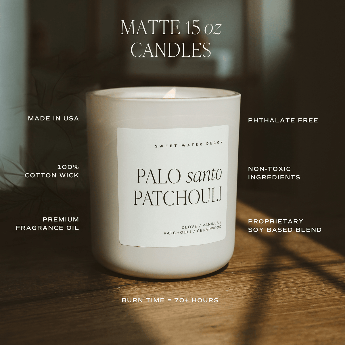 Relax Girl Soy Candle - Tan Matte Jar - 15 oz (Relaxation)