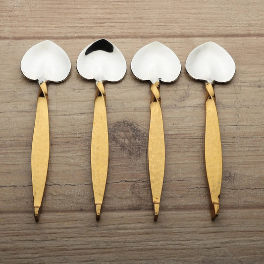 TWISTED URBAN HEART SPOON 4 PC. SET