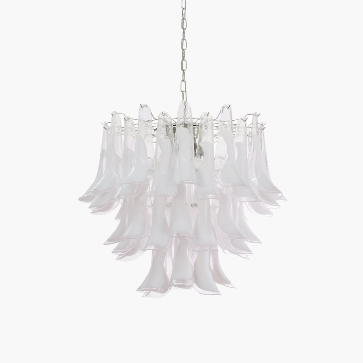 Vintage Murano Petal Chandelier