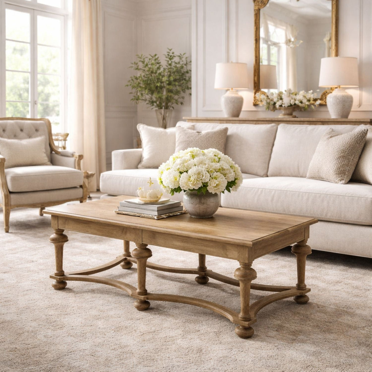 Clair Pine Coffee Table