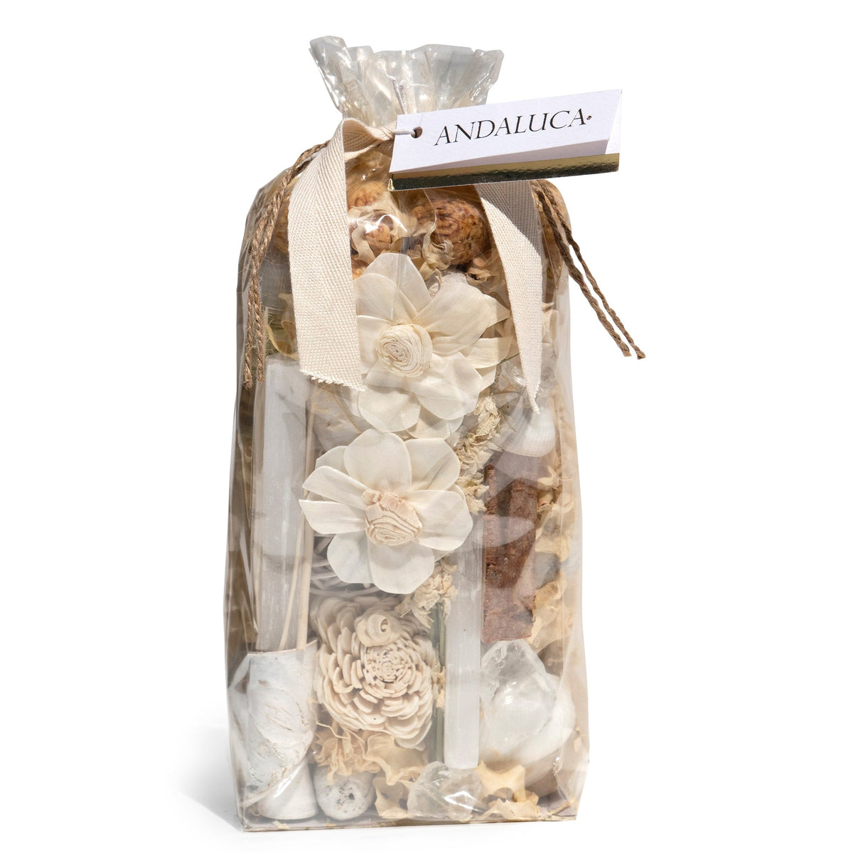White Selenite & Sandalwood Potpourri