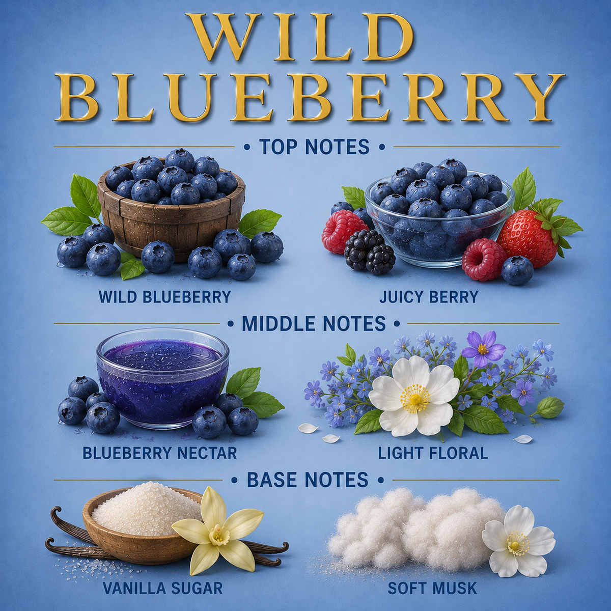 Wild Blueberry Reed Diffuser