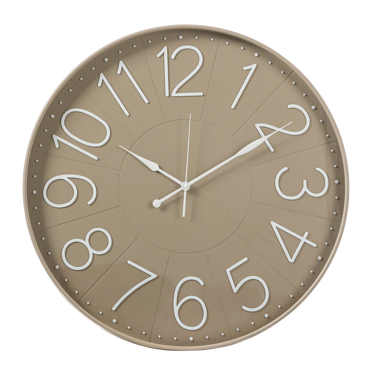 Stonehaven Modern Round Wall Clock 23.5 in