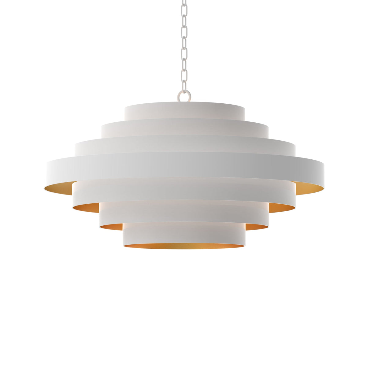Nordic White Large Chandelier