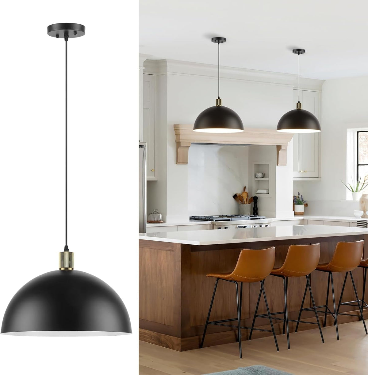 Dome Metal Pendant Light