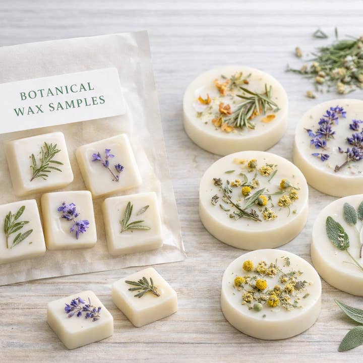 Botanical Wax Melt Rounds Boxed Set Of 6 Saltroot Apothecary 272.2 g