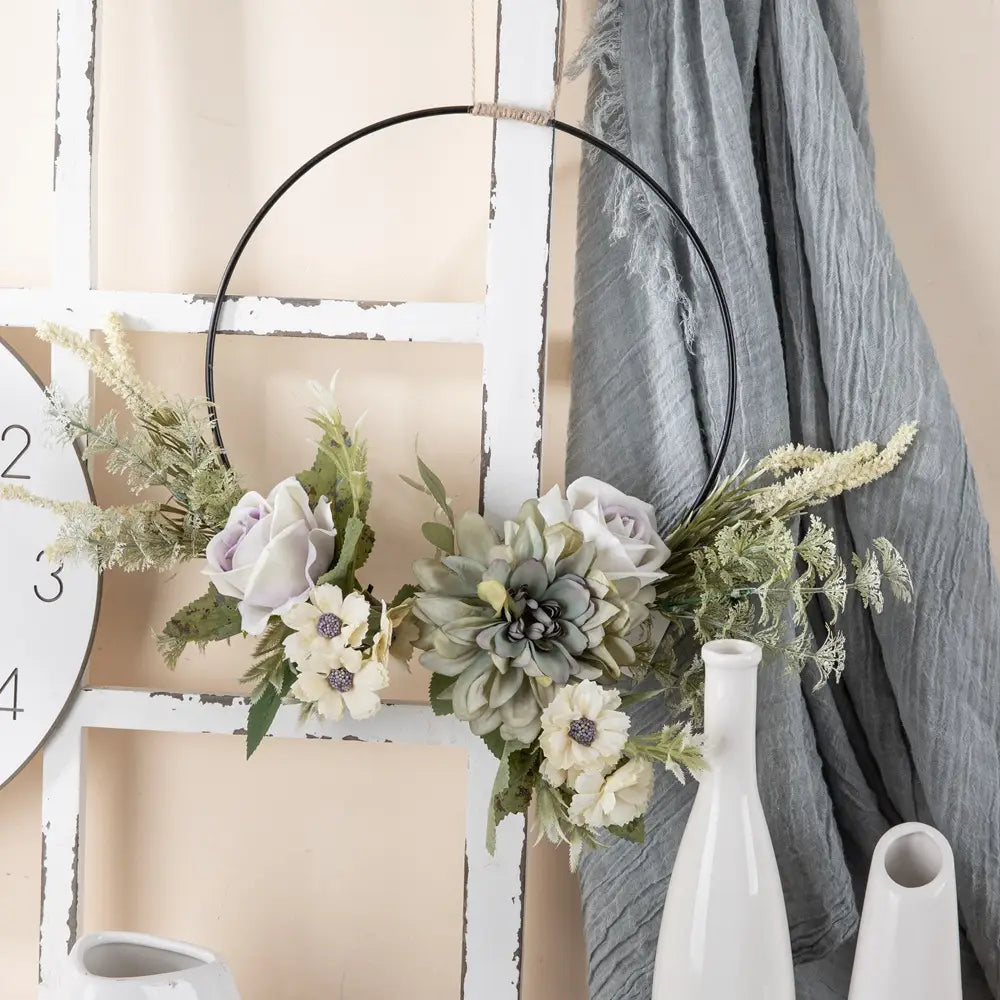 Artificial Flower Wreath