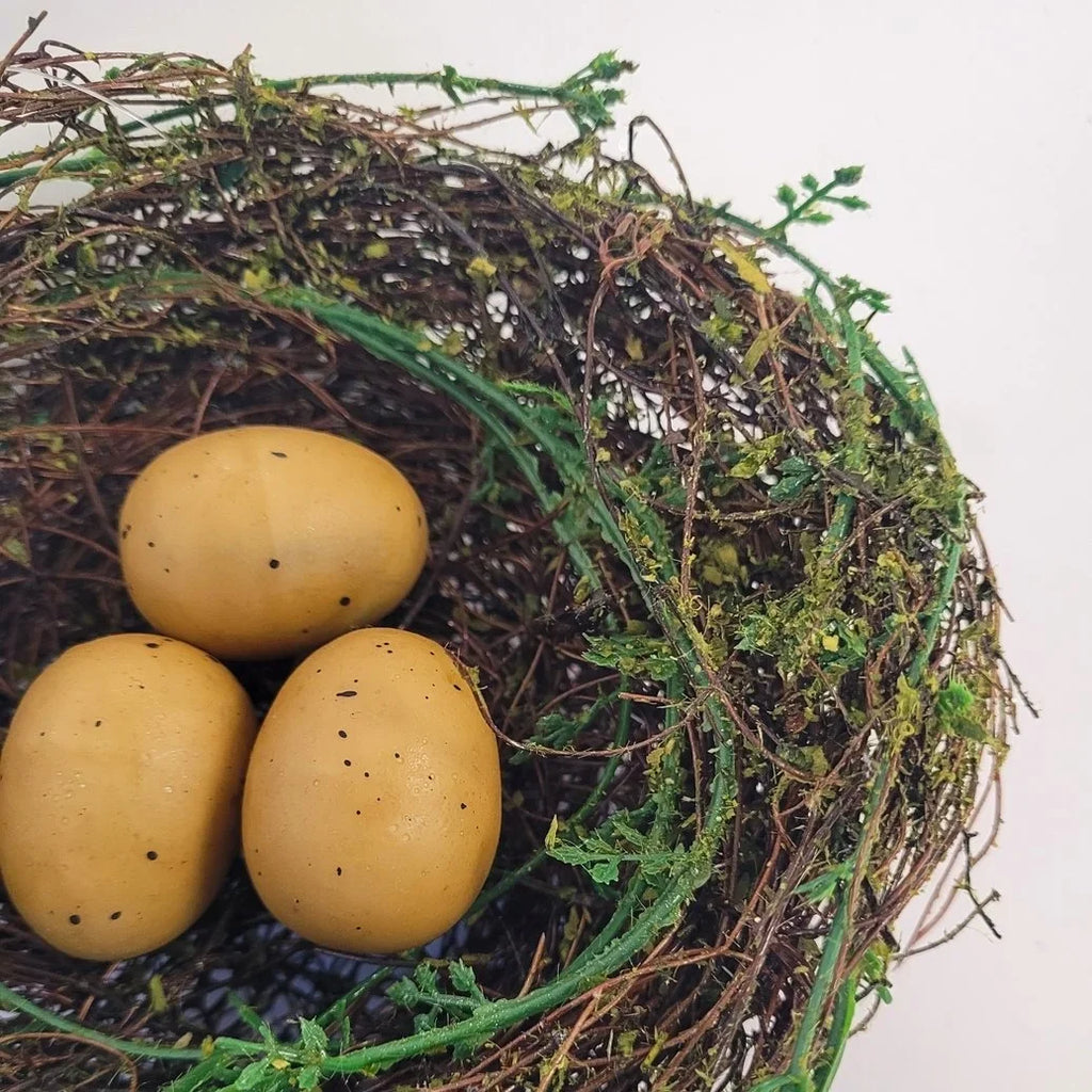 Cypress Grove 6" Decorative Bird’s Nest Accent