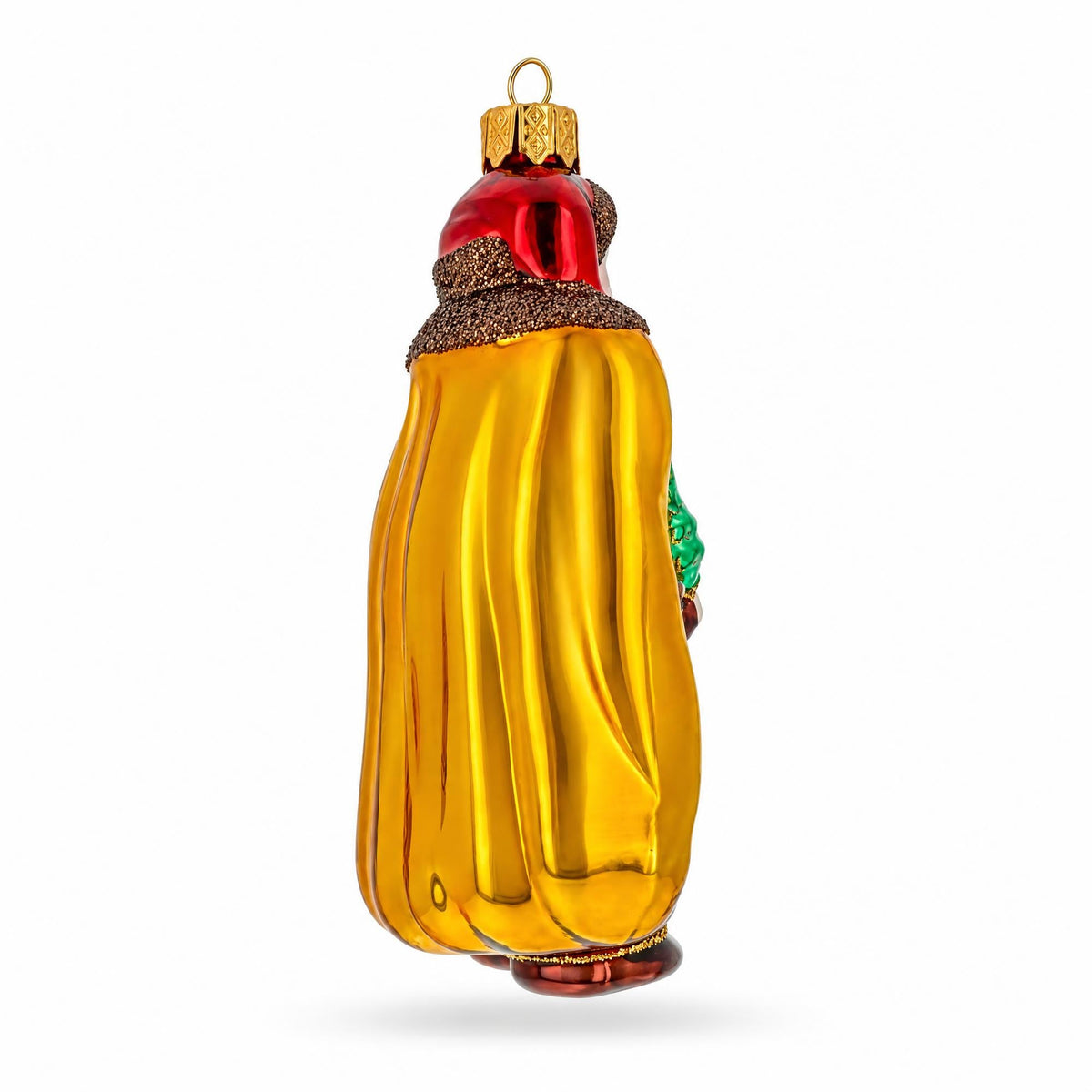 Ukrainian Cossack Glass Christmas Ornament