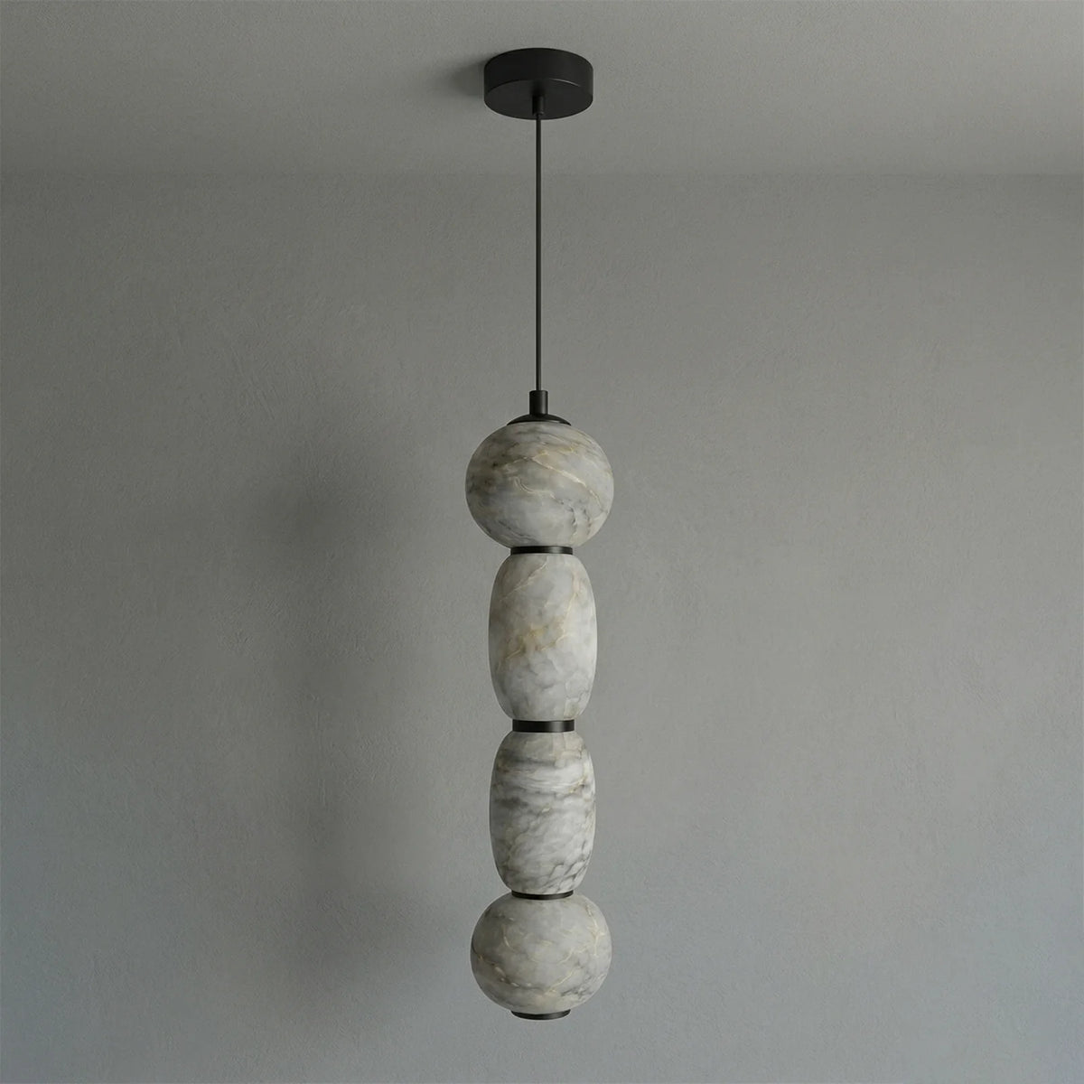 Alabaster Pendulous Pearl Pendant Light