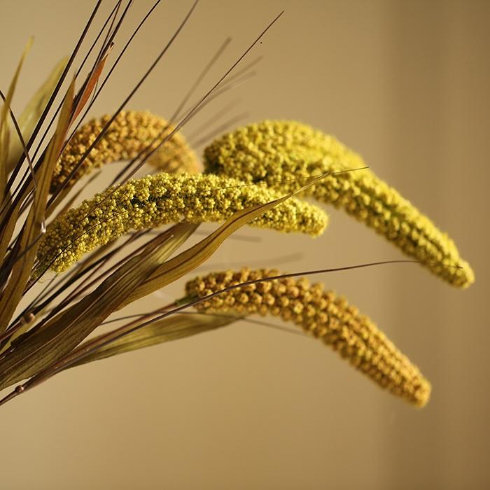 Artificial Millet Stem 37" Tall Faux