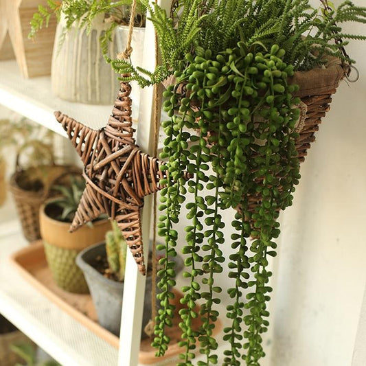 Pianta artificiale a goccia pendente, lunghezza 71 cm