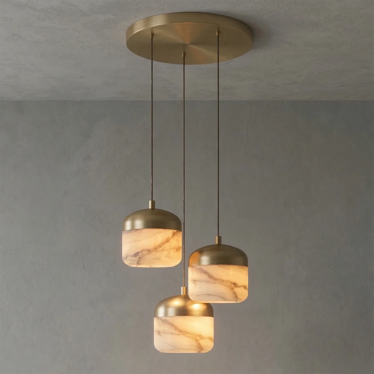 AstaVera Alabaster Pendant Light