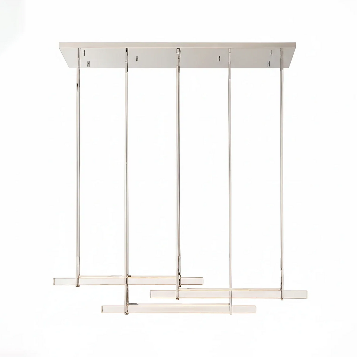Audubon Crystal-Glow Multi-Bar Linear Chandelier