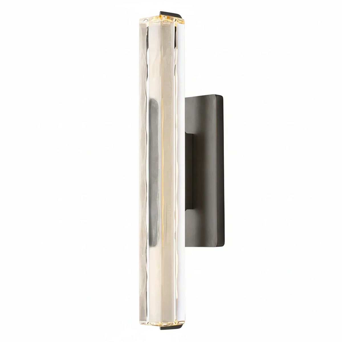Audubonne Minimalist Crystal Column Sconce