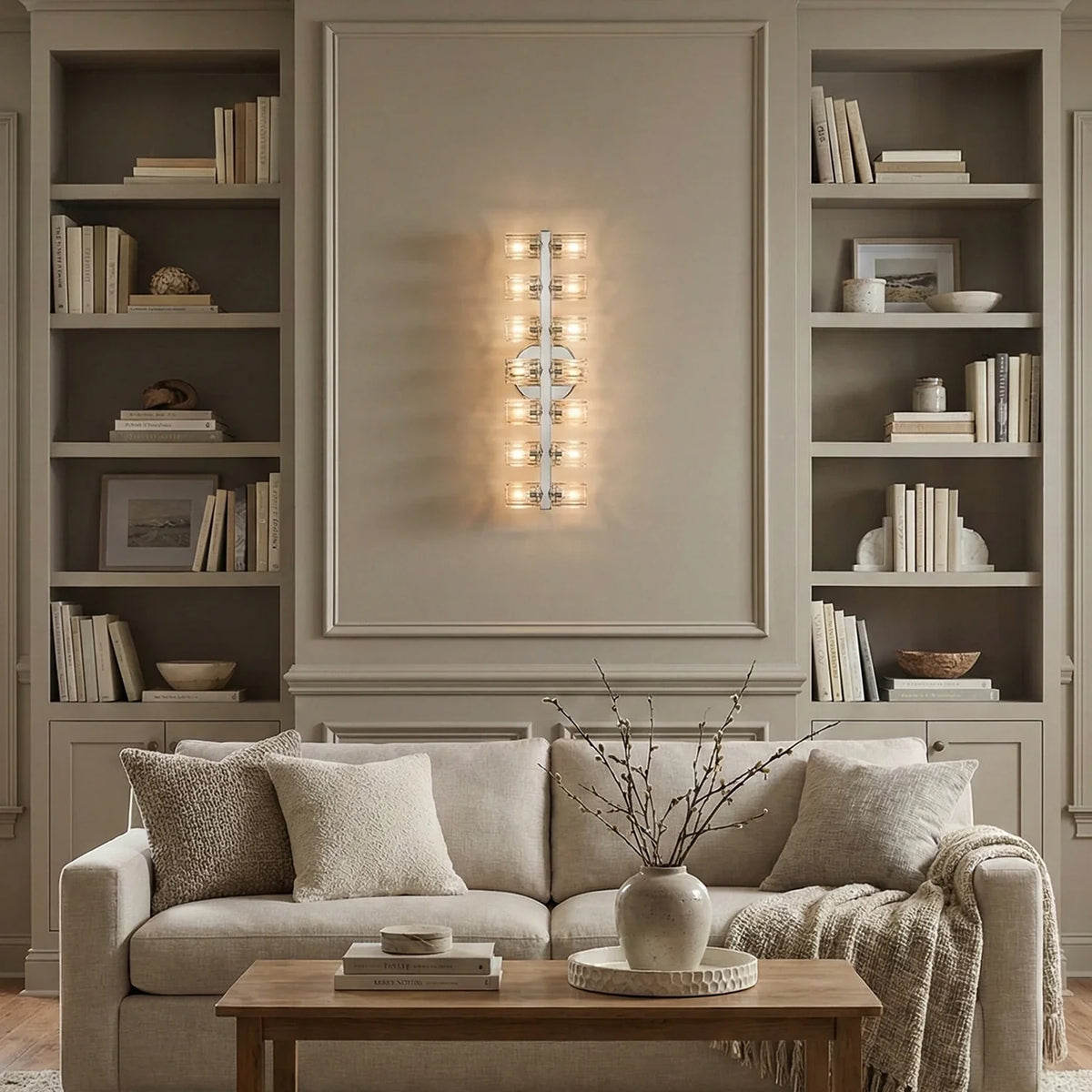 Aurora Glass Cup Sconce