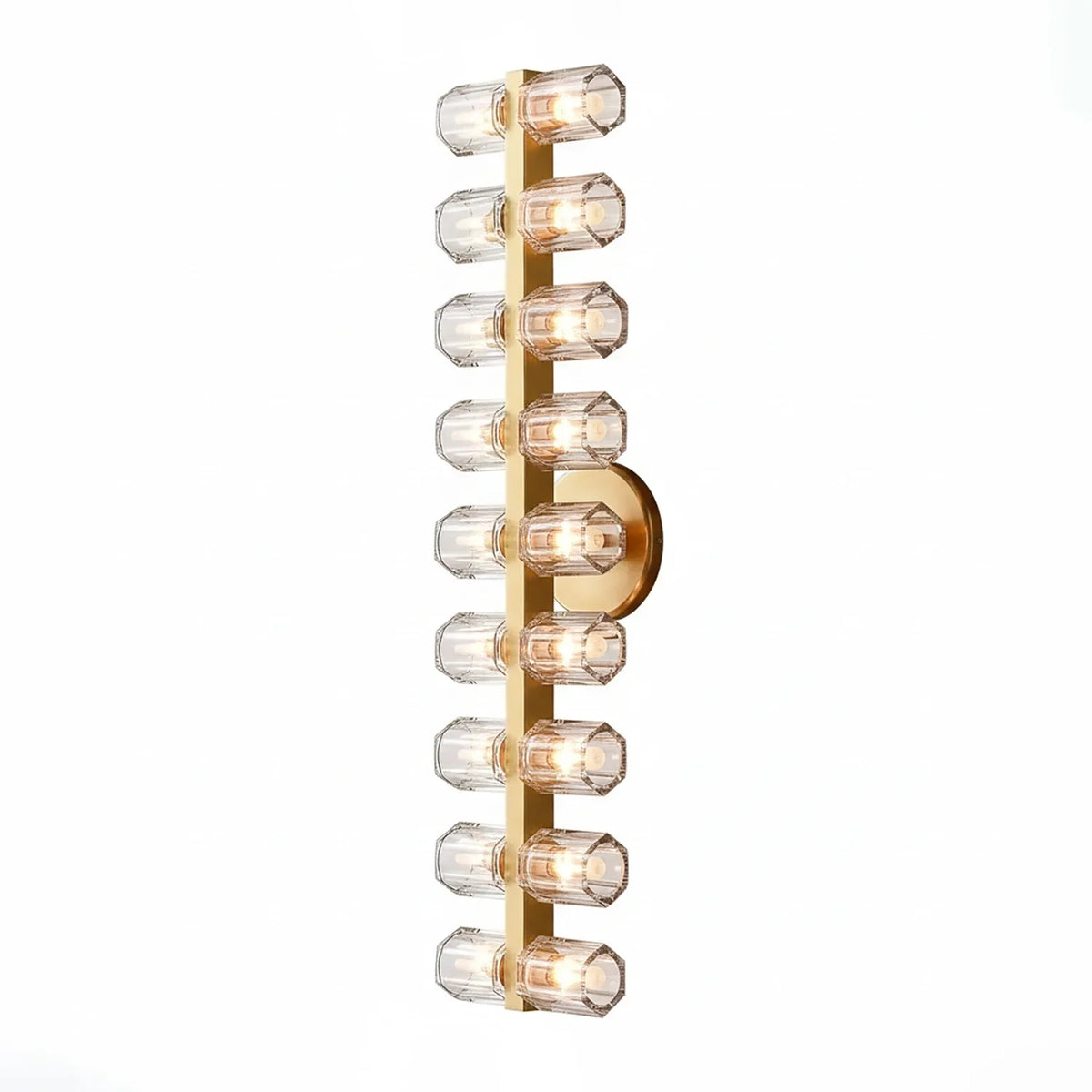 Aurora Glass Cup Sconce